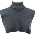 thumbnail image 1 of Zhengup Knitted Mock Turtleneck Fake Collar Winter Unisex Half Blouse Pullover Dickey False Collar Faux Collar, 1 of 5