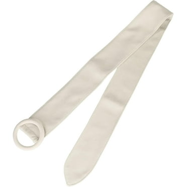 Zhengup Ladies Solid Wide Waist Belt, Vintage Round Buckle Obi Cinch Wide Belts Waistband for Dress
