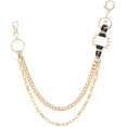 thumbnail image 1 of Zhengup Layered Pant Chains - Stylish Denim Chains for Gothic Punk Fashion - Pocket Chains for Men and Women, 1 of 7