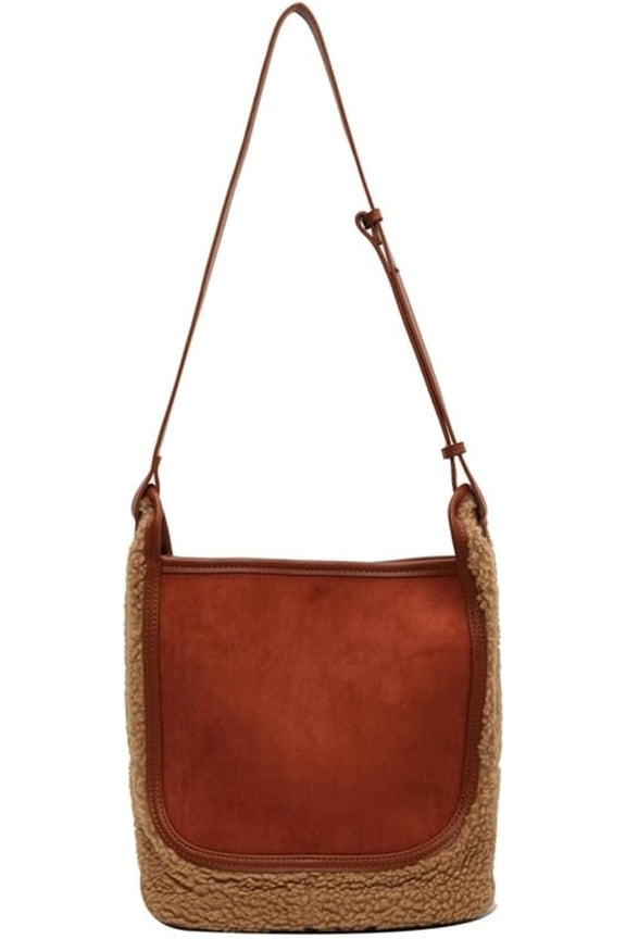 Leather Tote Bags for Women Suede Soft Handle Bag Purses Hobo PU Casual Handbag Work Office Spring Fall Winter Work Travel