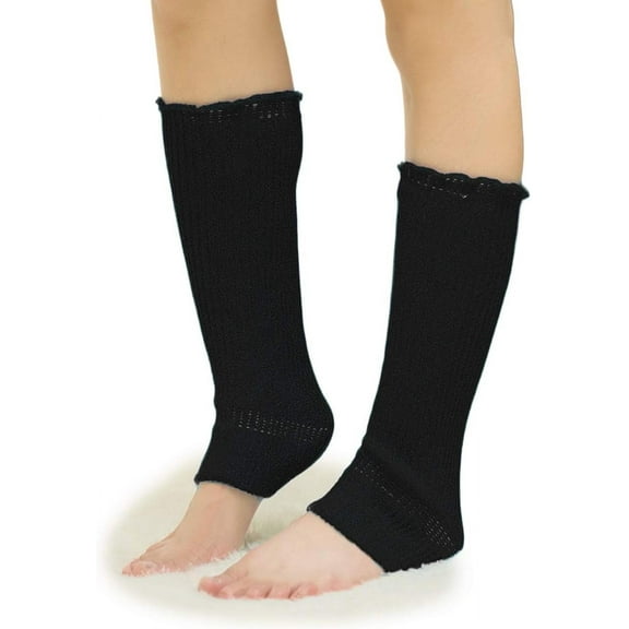 Zhengup Leg Warmers for Women 80s Leg Warmer for Party Knitted Fall Winter Sports Socks