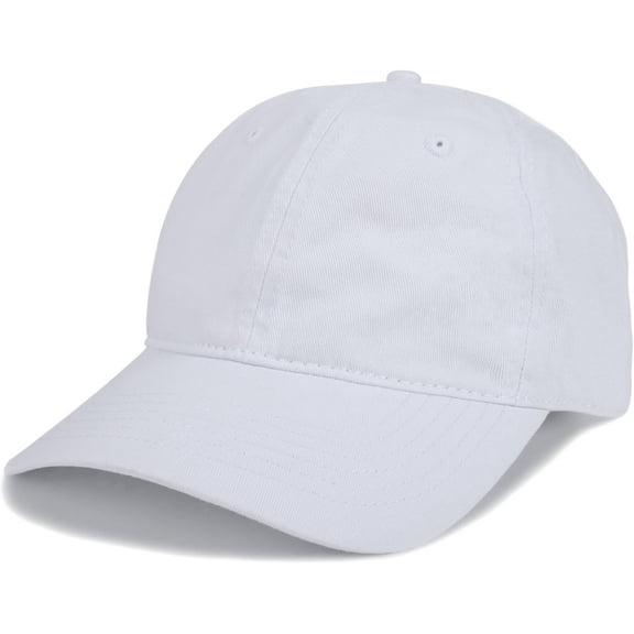 Zhengup Low Profile Cotton Baseball Cap Adjustable Unstructured Dad Hat for Men Women