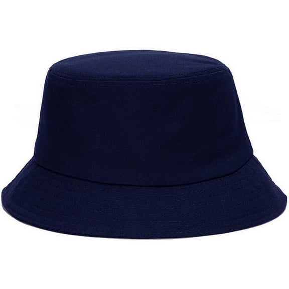 Zhengup Men Women Packable Travel Outdoor Plain Bucket Hats Fisherman Sun Cap