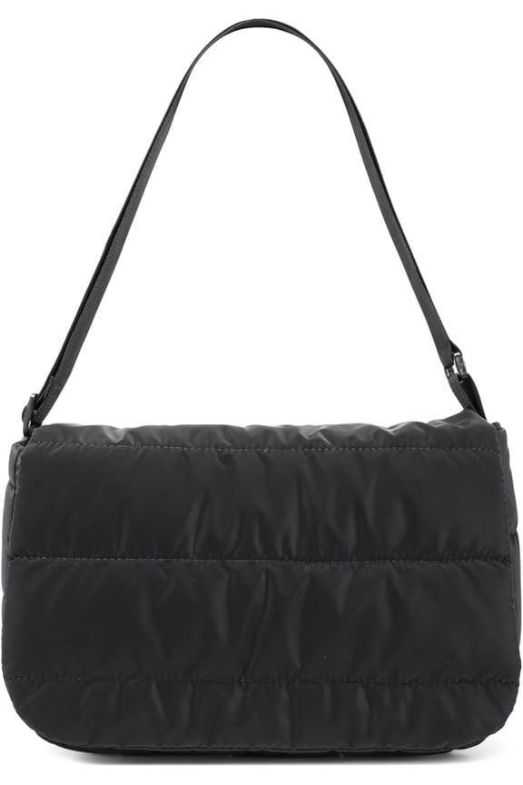 Puffer Crossbody Bag for Women,Winter Sofe Padded Down Shoulder Bags, Quilted Puffy Purse