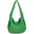 thumbnail image 1 of Zhengup Puffer Tote Bag Women Quilted Crossbody Bag Large Shoulder Puffy Summer Beach Purse Cloud Bubble Gym Pleat Pad, 1 of 7