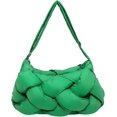 thumbnail image 1 of Zhengup Puffer Underarm Woven Bag Women Quilted Nylon Cotton Padded Bag Small Tote Shoulder Messenger Bag, 1 of 7