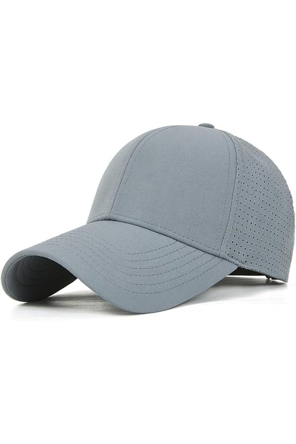 Quick Drying Baseball Cap,Men Women Curved Brim Hats,Mesh Lightweight UV Protection for Outdoor Sports