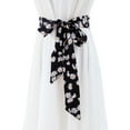thumbnail image 1 of Zhengup Satin Dress Sash Belt for Women Dresses Tie Bow Waist Belts Prom Satin Wide Belt Wraps, 1 of 5