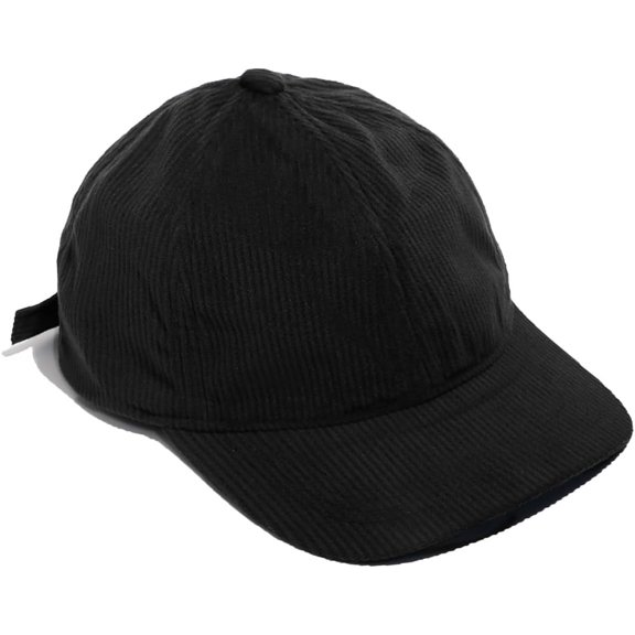 Zhengup Snapback Cap Flat Bill Hat Soft Corduroy Baseball Cap Casual Trucker Dad Hat Street Cap Sun Protection Outdoor Hats