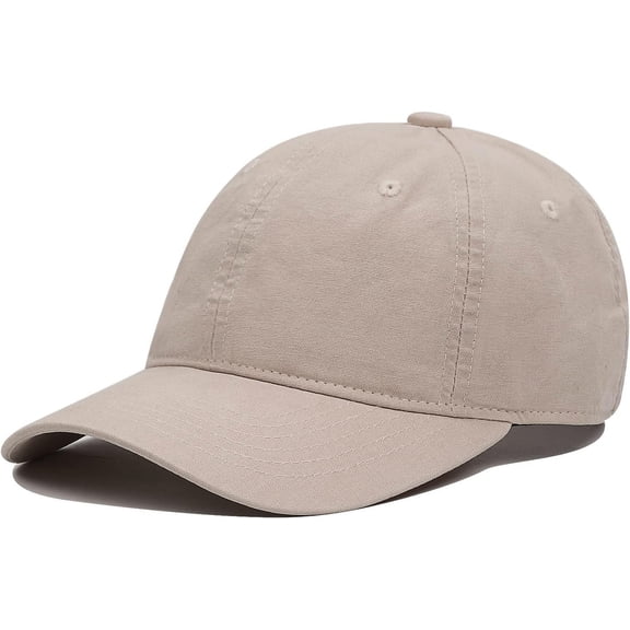 Zhengup Soft Baseball Cap Adjustable Tennis Sports Hats Plain Workout Ball Cap Men's Cool Hat Ripstop Hats for Daily Outdoor