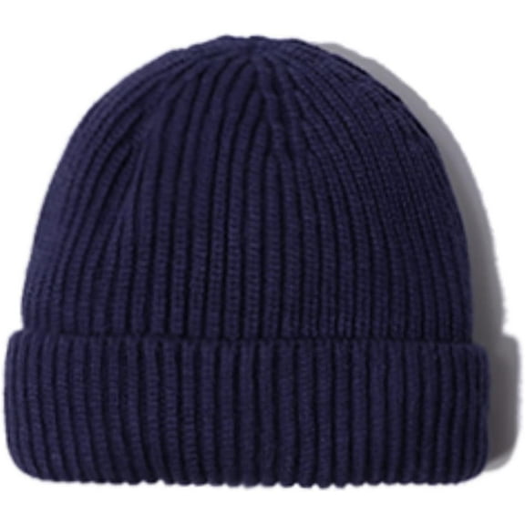 Zhengup Soft Skull Cap Daily Beanie Hat for Men Women Knit Cuff Short Fisherman Winter Warm Hats