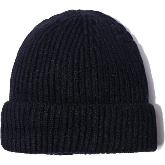 Zhengup Soft Skull Cap Daily Beanie Hat for Men Women Knit Cuff Short Fisherman Winter Warm Hats