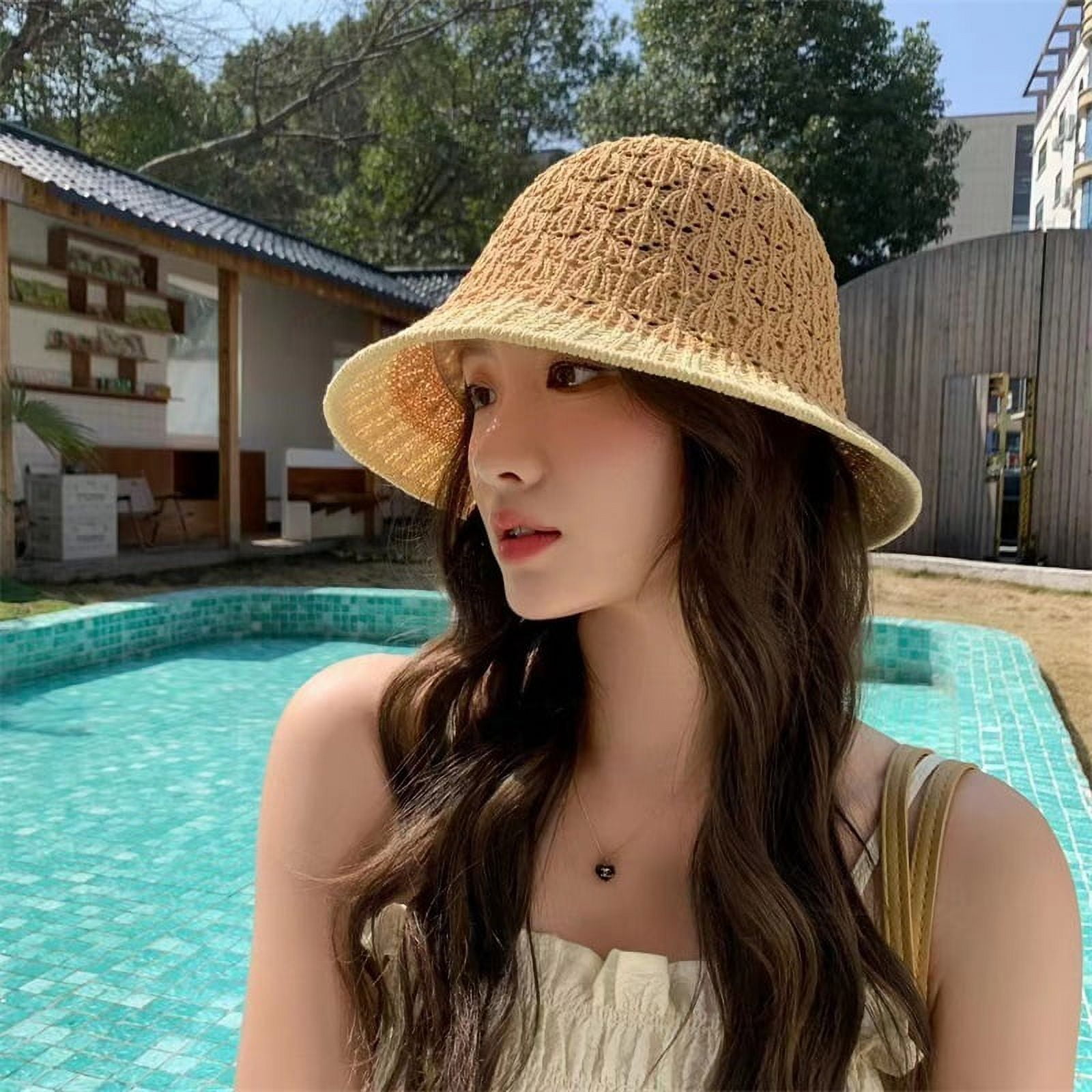 Spring Staw Hat Zhengup The New Hat Female Spring And Summer Straw Bows Fisherman Hat ...