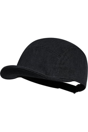 Trucker 5 Panel Hat Short Bill Cadet Cap Denim Baseball Hat Unstructured Cotton Dad Hats Snapback Fitted Flat-Bill Cap