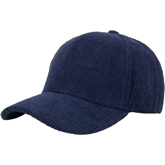 Zhengup Winter Fall Baseball Cap for Women Men Classic Corduroy Visor Cap Fashion Adjustable Size for Outdoor Activities