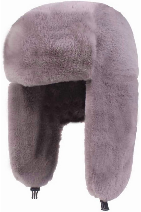Women Russian Ushanka Trapper Pilot Aviator Cap Winter Windproof Ski Hat