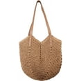 thumbnail image 1 of Zhengup Women Straw Beach Bag Large Summer Purse Woven Straw Handbags Tote Shoulder Bag for Vacation Travel, 1 of 6