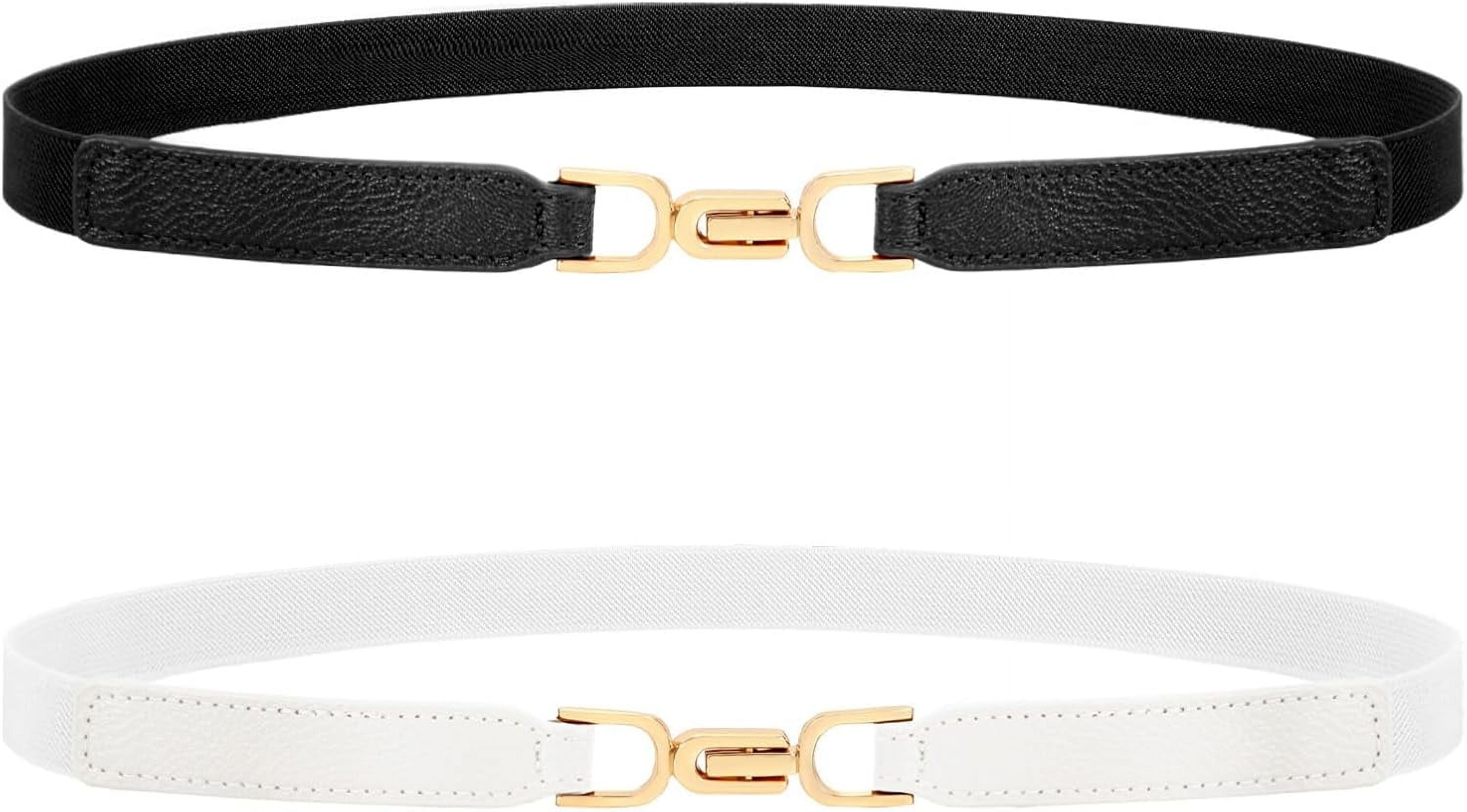 Zhengup Women Stretchy Skinny Belt for Dresses Thin Retro  display picture 3