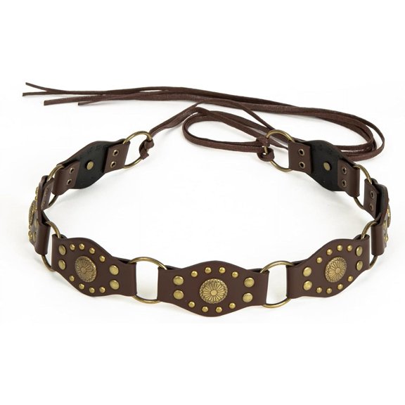 Zhengup Women's Bohemian Style Rope Braid Waist Belt U33