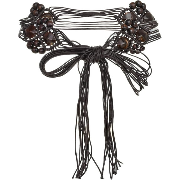 Zhengup Women's Bohemian Style Rope Braid Waist Belt U33