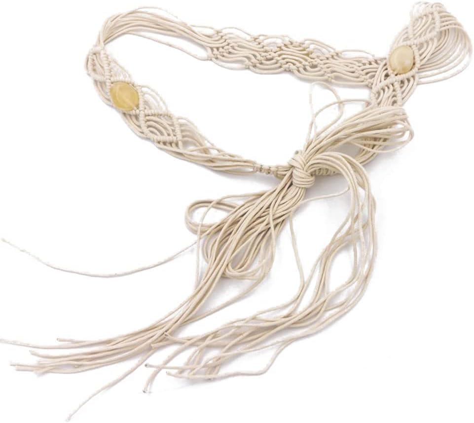 Zhengup Women's Bohemian Style Rope Braid Waist Belt - Walmart.com