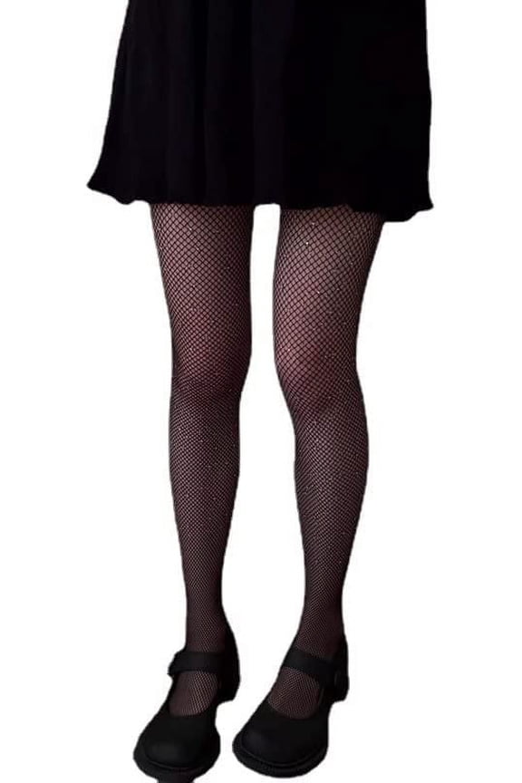 Women's Fishnets Sparkly Tights Sexy Rhinestone Patterned Tights Stockings Fairy Grunge Sheer Tights Y2K Clothing