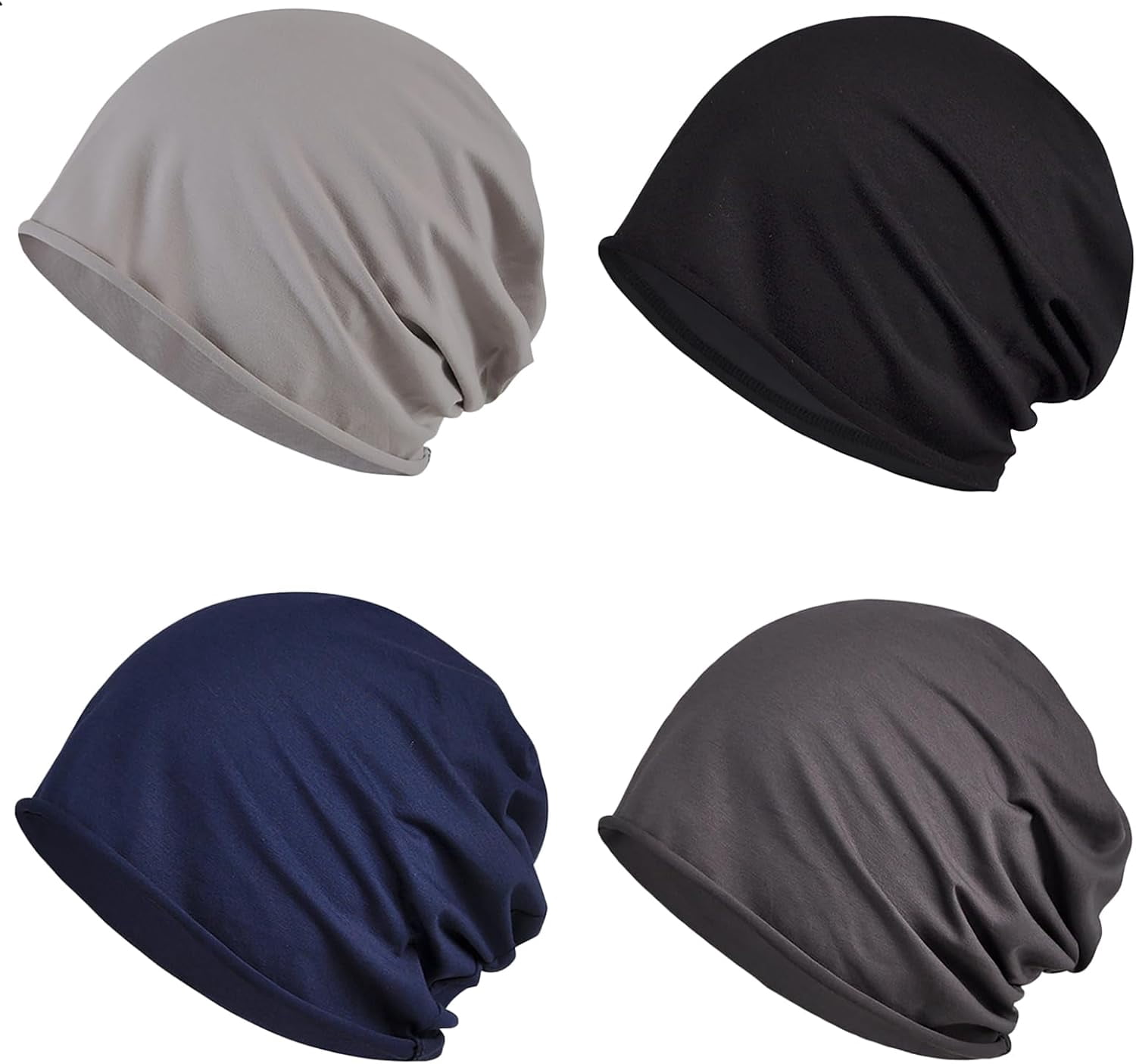 Zhengup Womens Chemo Headwear Hats Cotton Slouchy Beanie Cap 