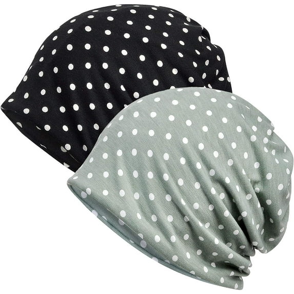 Zhengup Womens Chemo Headwear Hats Cotton Slouchy Beanie Cap Scarf