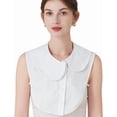 thumbnail image 1 of Zhengup Womens Detachable Dickey Collar Half Shirt Blouse Collar Fake False Collar Dickies, 1 of 8