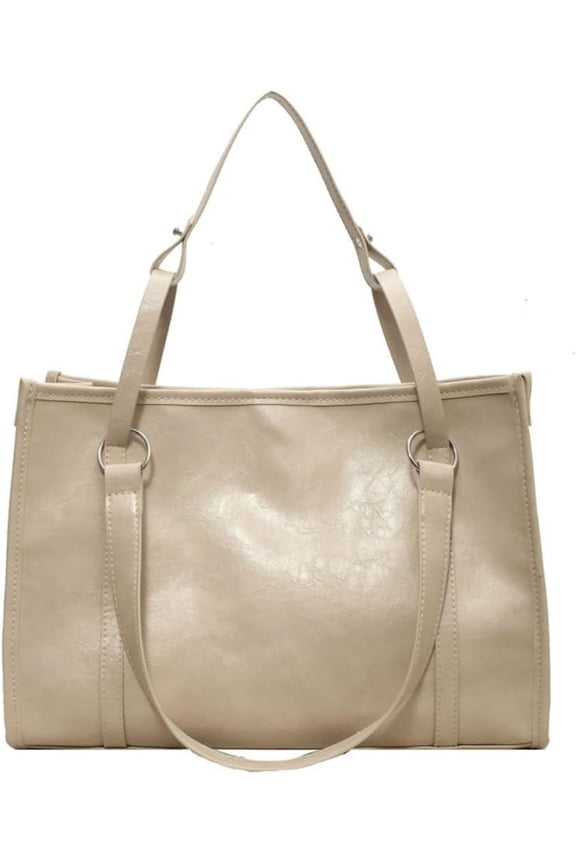 Womens Vintage Shoulder Bags Vegan Leather Crossbody Bag Large Tote Purse Handbag Top Handle Satchel Work