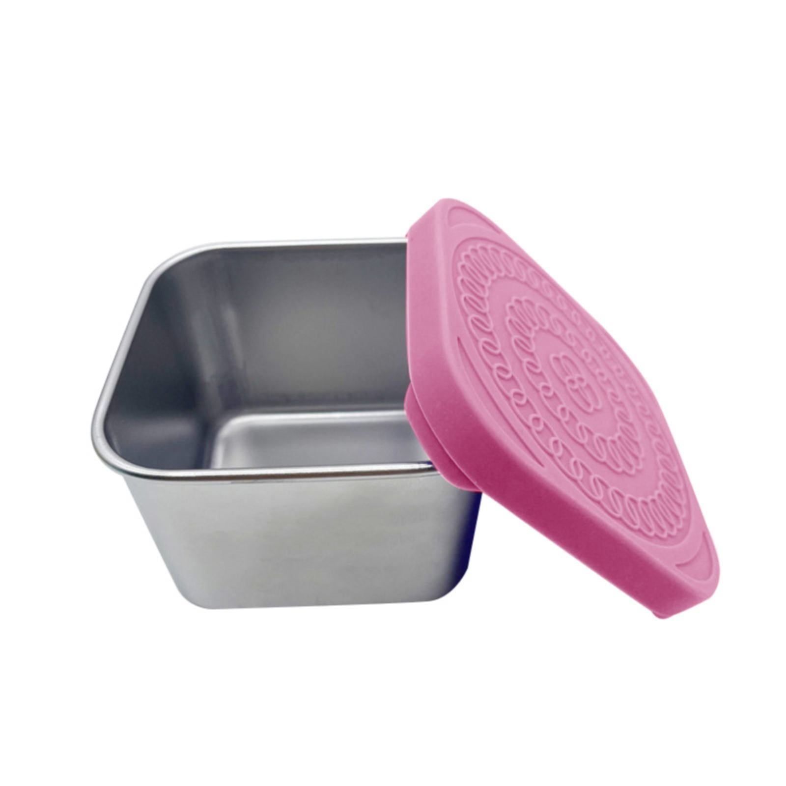 Zheniopp Snack Box Leakproof Small Food Containers With Silicone Lids