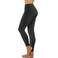 thumbnail image 1 of Zhensanguo Leggings for Women Casual Tummy Control Low Rise Workout Leggings Butt Lifting Gym Yoga Pants Black XL, 1 of 8