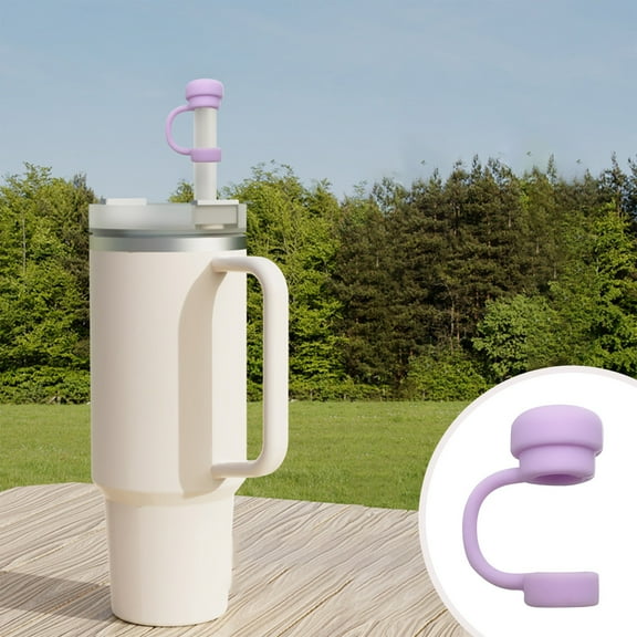 Zhi 0.39in Reusable Plastic Straw Food Grade Drinking Straw for Cup Mug and Water Bottle Home Party and Daily Drinking Use