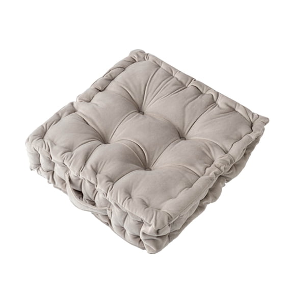 Zhi Thick Floor Cushion with Handles Soft Comfortable Floor Pillow Seat Mat Durable for Sofa Tatami Living Room Bedroom Home Seating Use