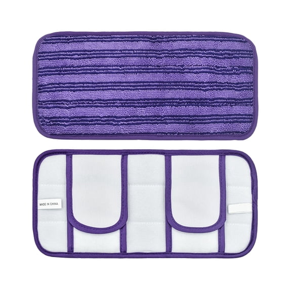 Zhi Washable Microfiber Mop Mat Replacement Head Super Absorbent Mop Refill Durable for All Microfiber Mop and Floor Cleaning Use