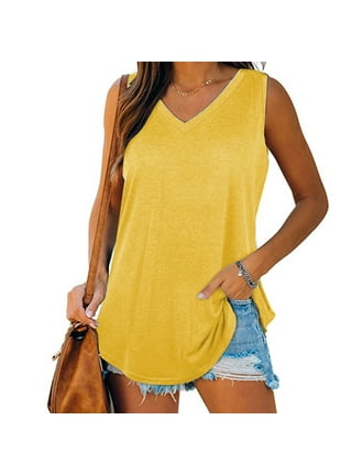 Plus Size Tank Tops in Plus Size Tops | Yellow - Walmart.com Plus Size Tank Tops in Plus Size Tops | Yellow - Walmart.com