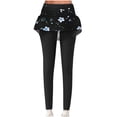 thumbnail image 1 of ZhiZhuang Leggings with Skirts Women Athletic Stretchy Yoga Tennis Skirt Pants with Pocket, 1 of 4