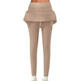 thumbnail image 1 of ZhiZhuang Skorts for Woman with Leggings Women's Cotton Comfort High Waisted Leggings with Mini Skirt, 1 of 5