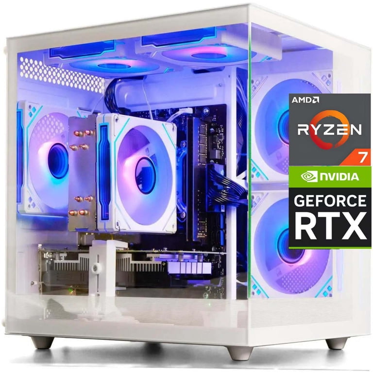 PA20U01DJ ホワイト Zhic Prebuilt Gaming Desktop Computer, Intel Core i7 13700F