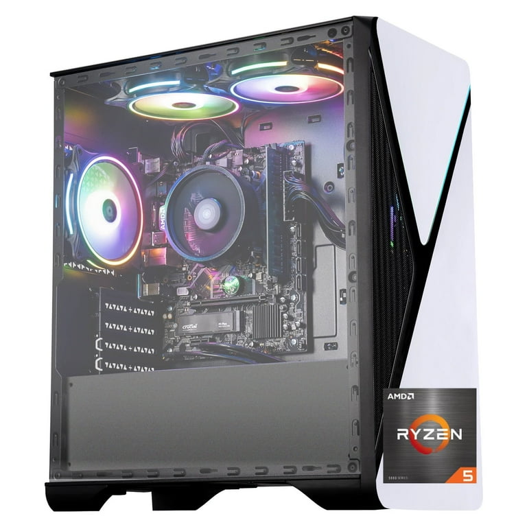 PC Gaming Ryzen 7 5700G - RAM 16Go - RX VEGA8 - SSD 1To M.2 - Windows 10 Pro - PC De Bureau