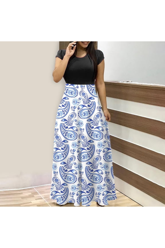 Summer Beach Dress 2022 Summer Casual Dress for Women Crewneck Short Sleeve Solid Loose Shift Midi Sun Dress Vintage Cotton Linen Pocket Dresses