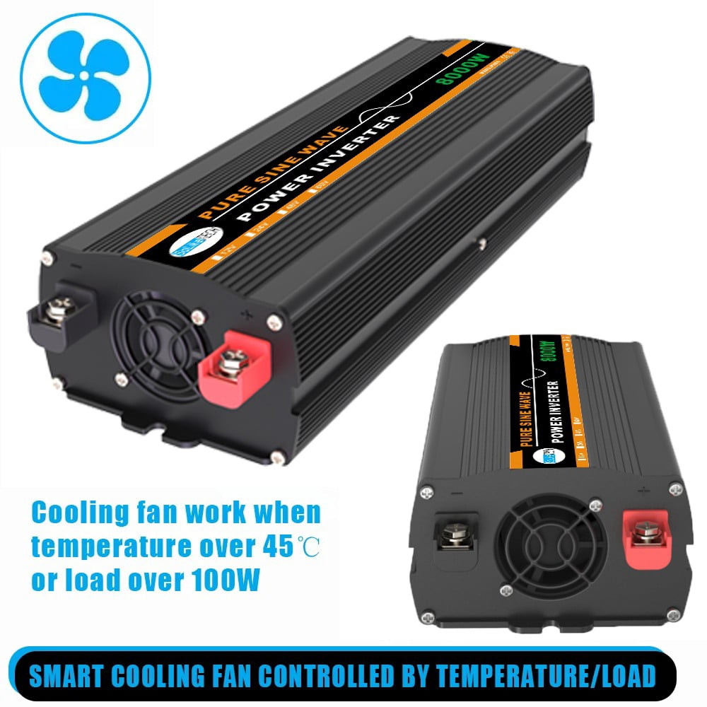 Zhihehui High-quality 8000W Pure Sine Wave Power Inverter for Solar Panel, Home,