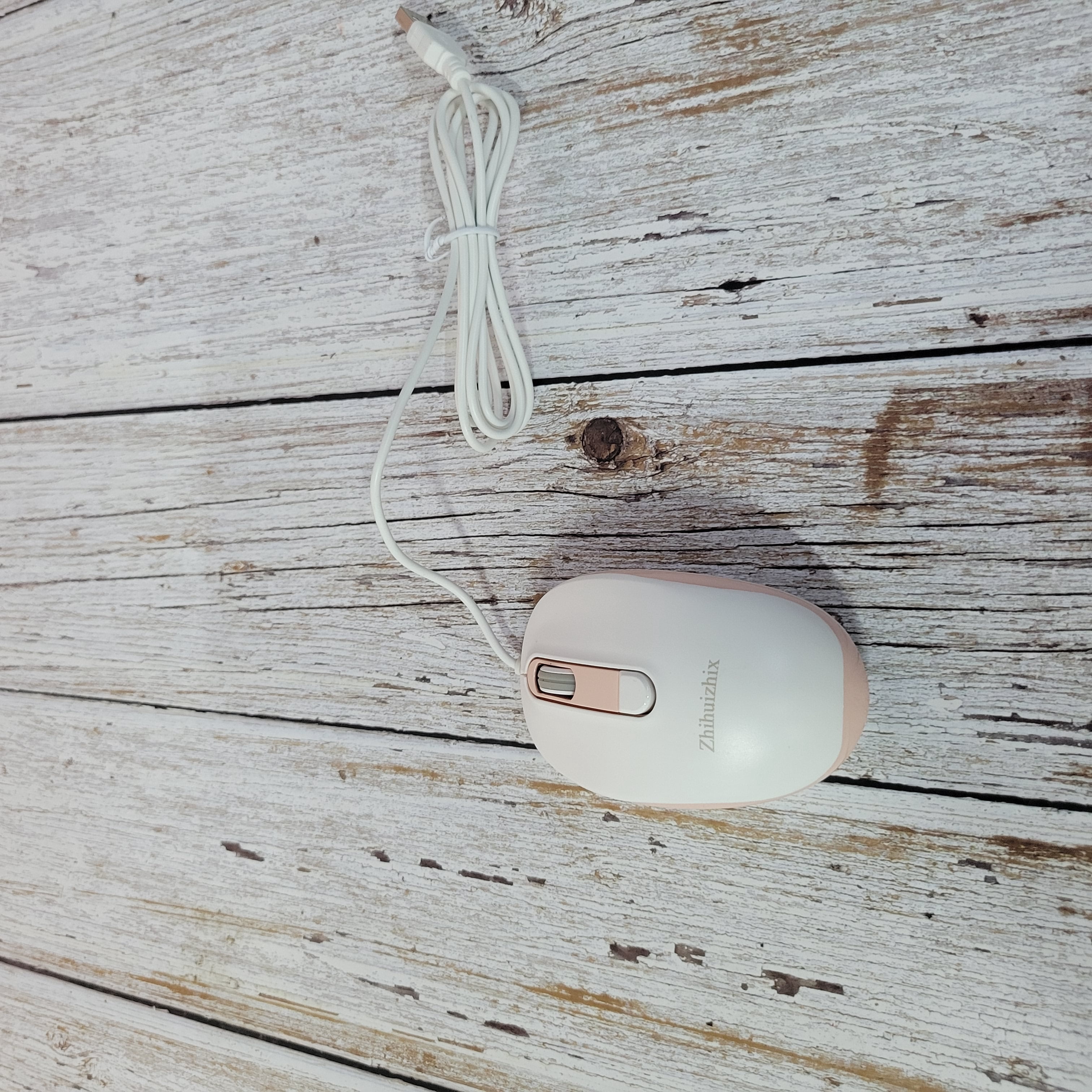 Zhihuizhix Computer mice  - High Precision Optical Tracking, Ergonomic Design, Adjustable DPI, Plug & Play, Silent Clicks, Portable for Laptop