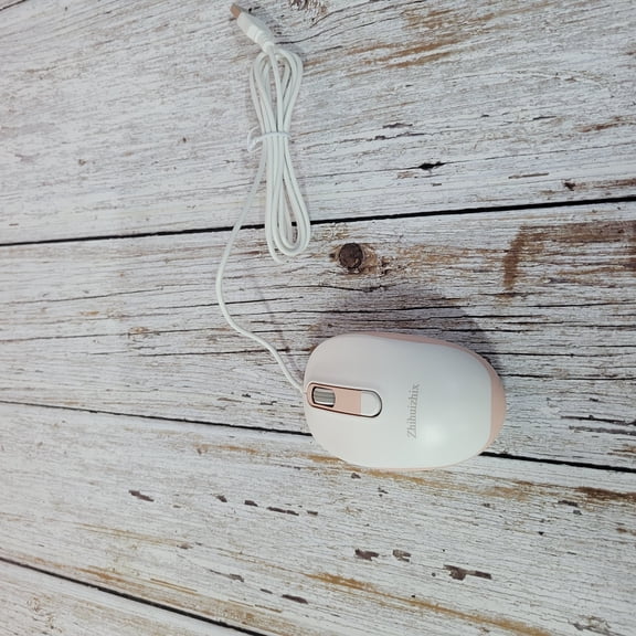 Zhihuizhix Computer mice  - High Precision Optical Tracking, Ergonomic Design, Adjustable DPI, Plug & Play, Silent Clicks, Portable for Laptop