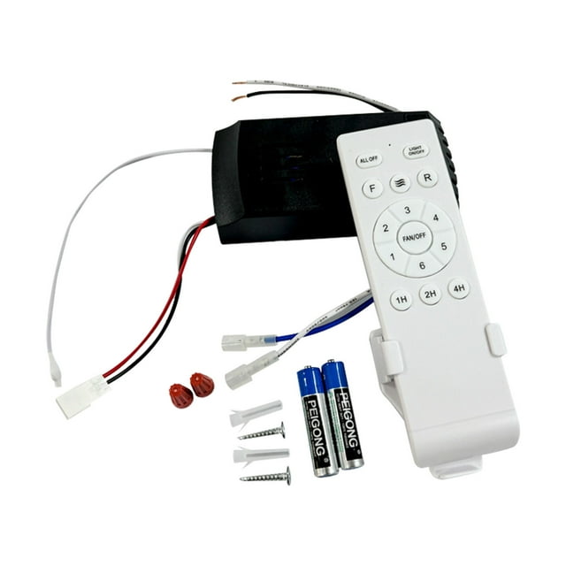Zhimenggg Universal Ceiling Fan Remote Replacement 6 Speed & Timing