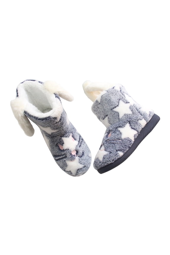 Zhiyie 1 Pair of Winter Snow Boots Anti-slipping Shoes Boots Footwear (Size 37/38)