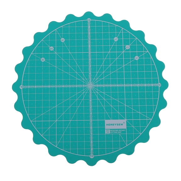 1PC Fabric Rotating Mat Self-Healing Round Rotating Rotary Turntable Cutting Mat