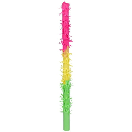 1pc Multicolor Pinata Stick with Blindfold Fiesta Party Favor Pinata Buster Stick Christmas Party Toy for Kids