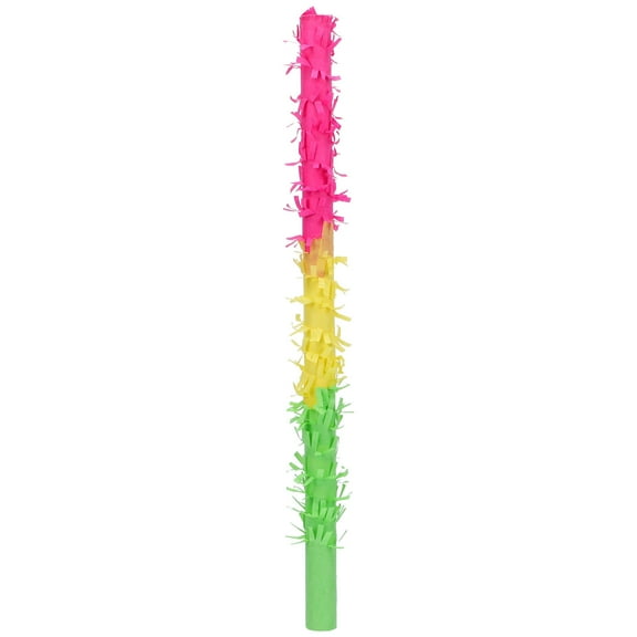 1pc Multicolor Pinata Stick with Blindfold Fiesta Party Favor Pinata Buster Stick Christmas Party Toy for Kids