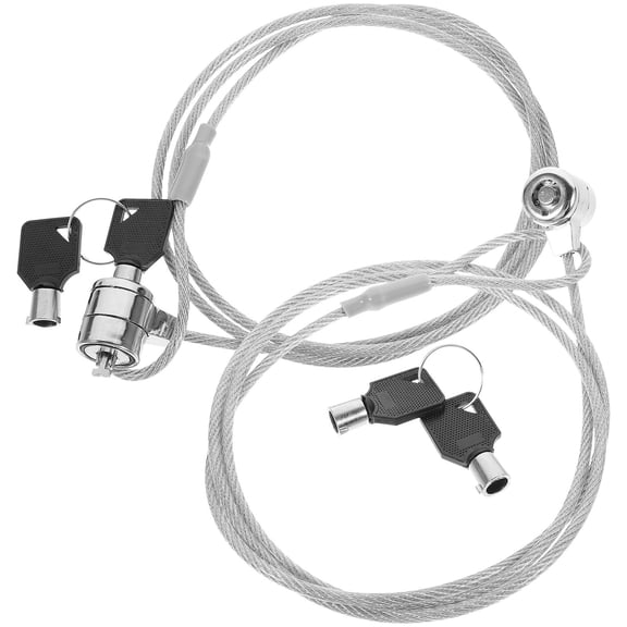 TABLZONE 2-Pack Laptop Security Cable Lock with 6ft Heavy Duty Steel Wire for Portable Device Anti-Theft